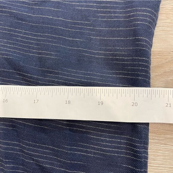 HUGO Hugo Boss Navy Blue Super soft stretchy Cotton Button Up Shirt L - Picture 10 of 12